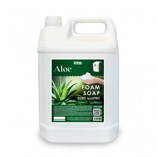 Zoma Foam Soap, Aloe / ქაფი საპონი, ალოე, 5ლ (HDPE), AF6348