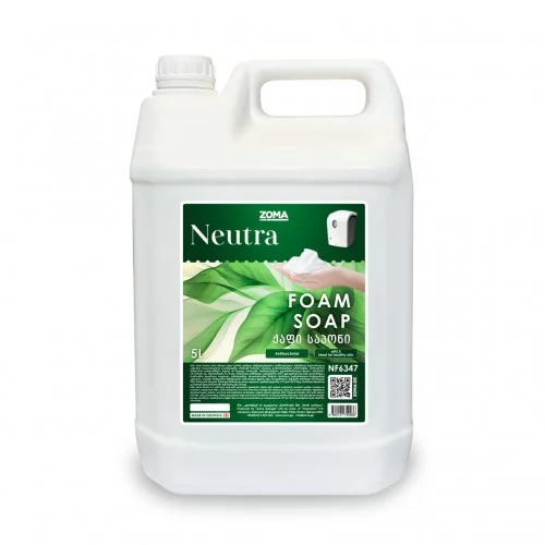 Zoma Foam Soap, Neutra / ქაფი საპონი, ნეუტრა, 5ლ (HDPE), NF6347